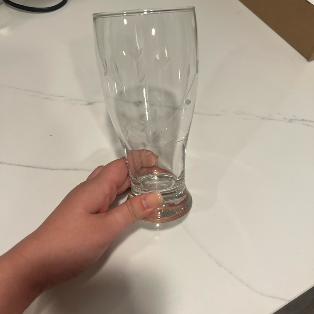 Princess House- 4 Pint Glasses